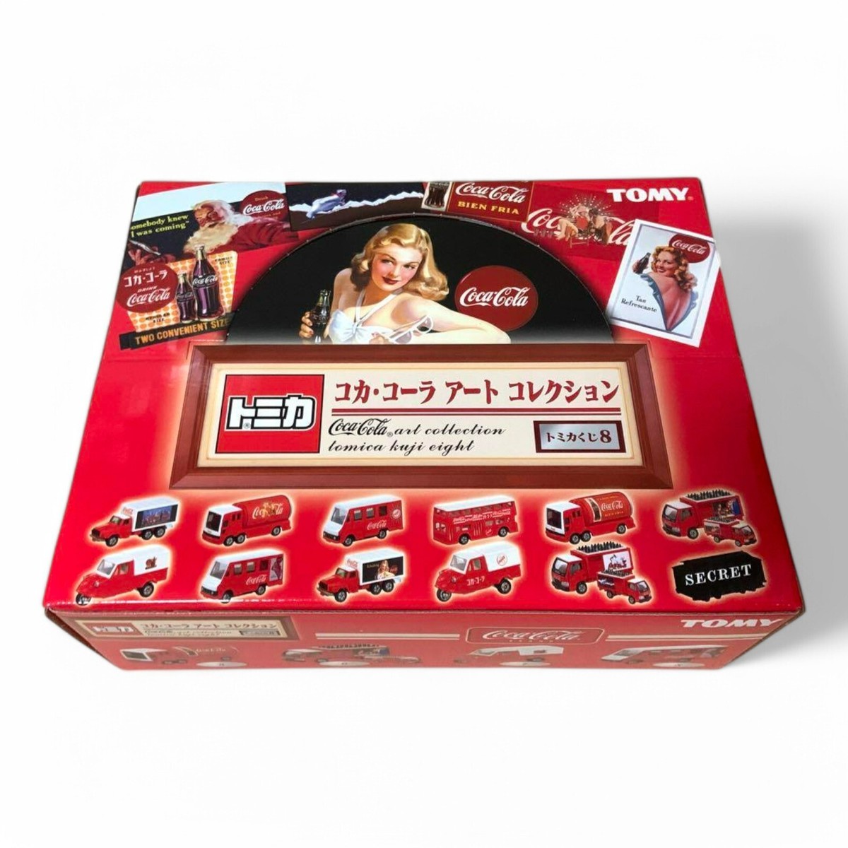 Tomica Kuji VIII Coca-Cola Art Collection BOX Minicar Japan