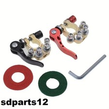 Morsetti per Batteria Auto 4 Vie Sgancio Standard Rapido in Ottone 12/24V