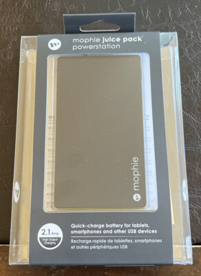 Genuine Mophie 3000mAh USB 2.1Amp Smartphones External Portable Battery Charger
