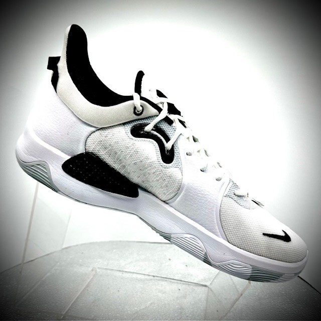 Nike PG 5 TB Team Bank Paul George White Black DA7758-100