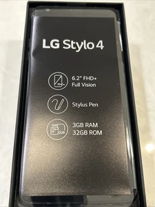 LG Stylo 4 smartphone, grand écran. Nouveau dans la boîte originale