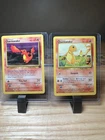 Lot Of 2 Vintage Base Set And Rocket Charmander Pokemon Cards