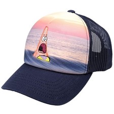 Spongebob Squarepants Trucker Hat, Patrick Star Adjustable Snapback Baseball ...