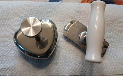 Kitchen Gadgets Lot. Jar Opener, CHOXILA Heart Shaped Food Press Stainless Steel