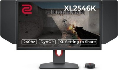 BenQ XL2546K Esports Gaming Monitor 24,5 Zoll HDMI, DP, DVI-DL schwarz