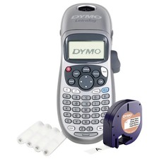 DYMO LetraTag LT 100H Bundle Silber Beschriftungsger&auml;t Geeignet f&uuml;r Schriftband: