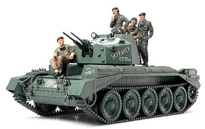 Tamiya 32546 Crusader Mk.III Anti-Aircraft Tank 1/48 Scale Plastic Model Kit