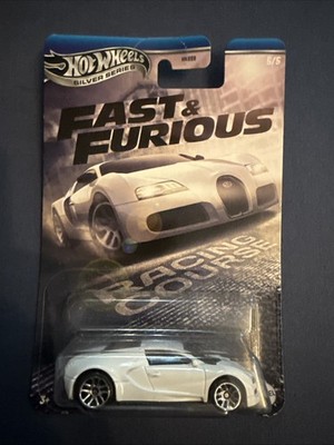 Hot Wheels Bugatti Veyron Fast & Furious 5/5 1:64 Modellauto Spielzeug Course