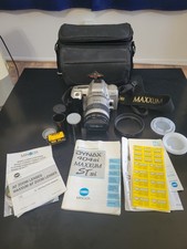 Minolta Maxxum ST SI 35mm SLR Film Camera 35-80mm Lens Tested Working w/Case