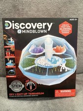 Discovery Mindblown DIY Light-Up Terrarium Geodome Grow Kit