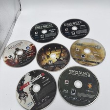 PS3 PlayStation 3 Disc Only Games LOT Action, Shooter, Military, Futuristic