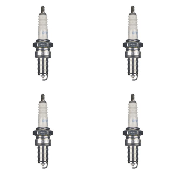 NGK ZüNdkerze DPR8EA-9 4929 4Er Set (FüR: Yamaha FJ 1200 ABS 3YA 91-94 )-image
