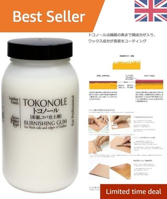 Tokonole 500g Leder Finish Poliergummi - perfekt zum Basteln & Schützen