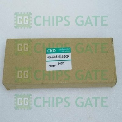 1PCS New CKD Solenoid Valve 4CV-220-E2-08-L-DC24 Fast Ship #lk