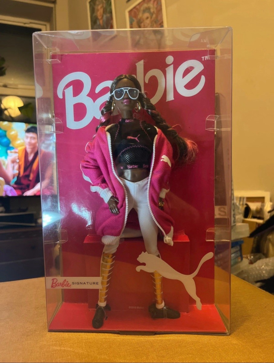 Rare Puma Barbie Signature Doll AA FJH70 2018 Mattel 50th
