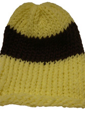 New Handmade Crochet Knit Beanie Girls Teens Diameter 16" Height 8.5"    Cap