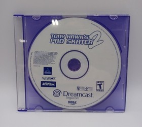 Sega Dreamcast Console HKT-3020, 2 Controllers, 2 VMUs & THPS2 Game 100% WORKING