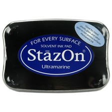 StazOn Solvent Ink Pad Ultramarine