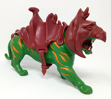 BATTLE CAT Vintage MOTU Figure Masters of the Universe with Saddle and Helmet