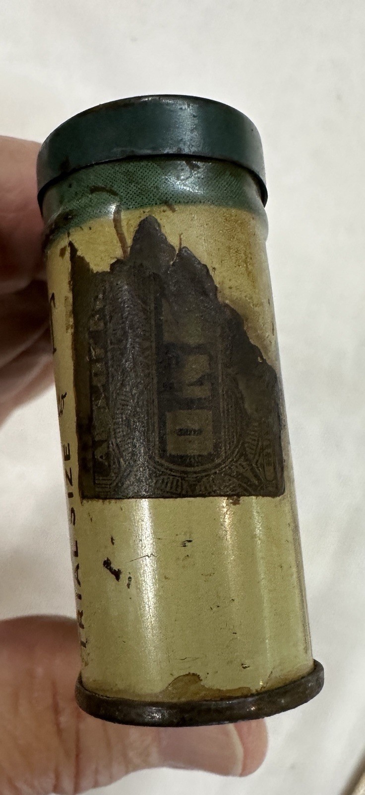 Vintage Philip Morris Bond Street Trial Size Tobacco Tin