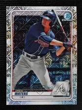 2020 Bowman Chrome Prospects Mega Box Mojo Refractor Drew Waters #BCP-2 02rw