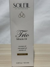 Soleil Trio Miracle Oil Coconut Oil Rose Petal Marula, 120ml SRP 300.00