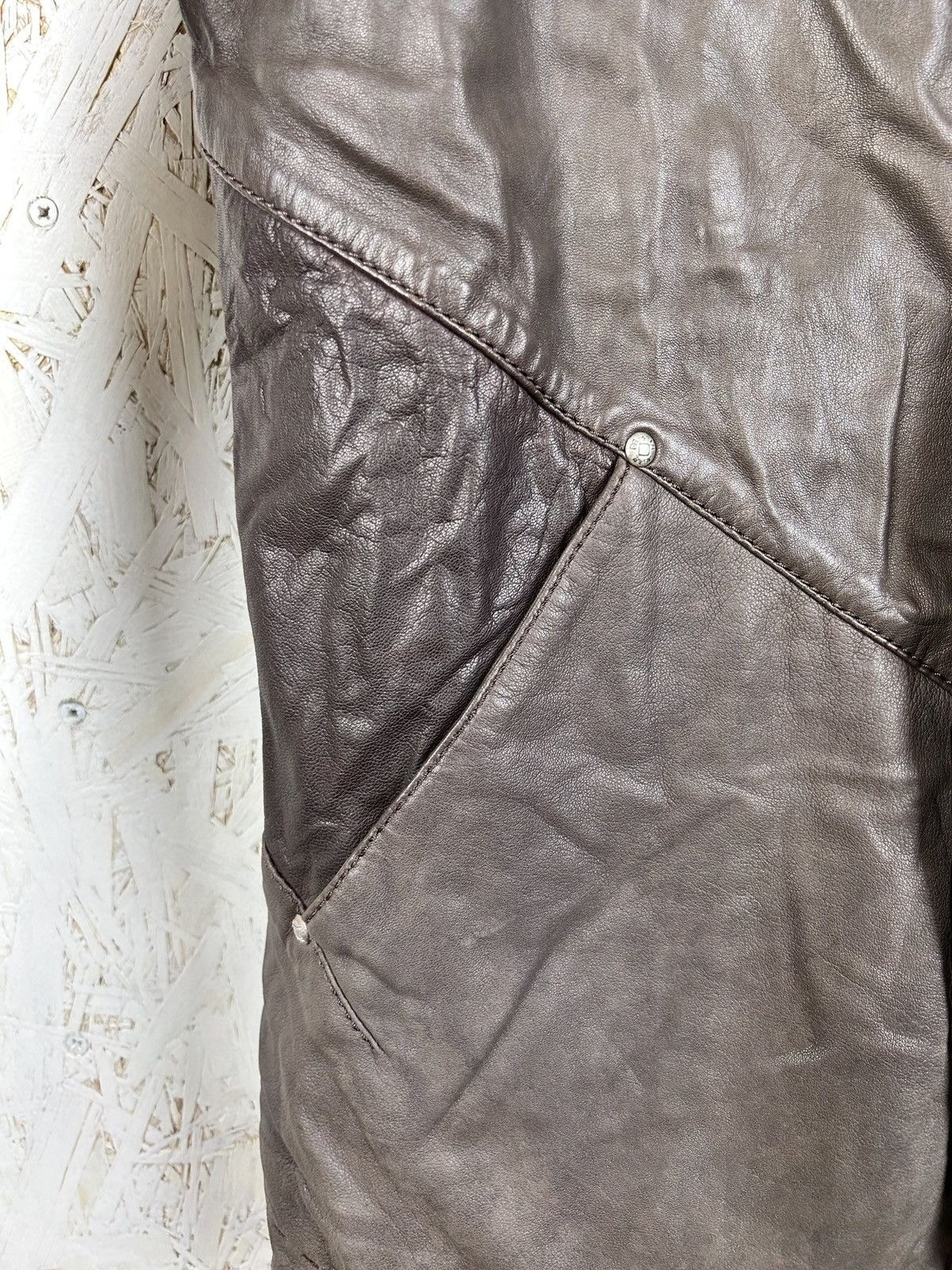 Marithe Francois Girbaud Archive Patchwork Leathe… - image 4