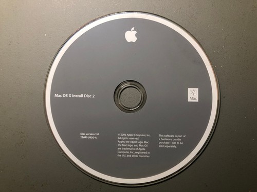 Apple Mac Software DVDs: Mac OS X 10.3.3, 10.4, 10.4.8 & 10.6.7 and iWork ‘05 - Afbeelding 8 van 15