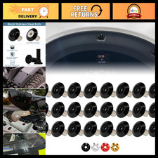 M6 Black Aluminum Washer Kit for Fender Flares, Exterior Bolt Dress-Up Set