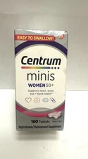 Centrum Minis Women 50+ Multimineral Supplement 160Tablets,