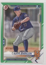 2021 Bowman Draft Green 2/99 Calvin Ziegler #BD-123 0o6v