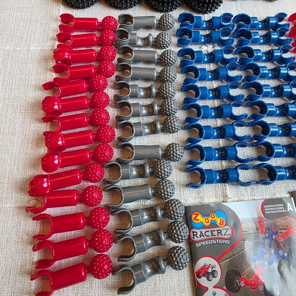 Zoob Racerz Vehicle Design Kit Plastic Modeling Toys 3 Guide Books (see desc.) - Image 4 of 4