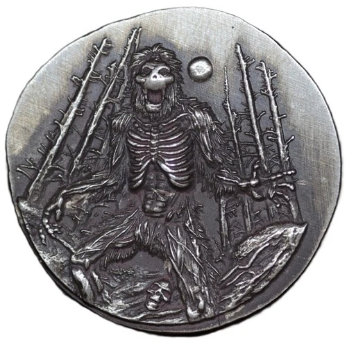 Mutiny Metals 1/2 Oz Silver Hand Poured High Relief Round - Low Mintage SKU#637