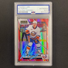 Bo Horvat 2024 Upper Deck O-Pee-Chee Platinum#11 Signed Card PSA Autographed