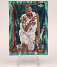 2025-26 Topps Chrome Basketball Evan Mobley #67 Cleveland Cavaliers Serial  /99