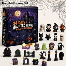 2026 Halloween Advent Calendar 24 Nights Countdown Horror Movie Mini Figures  