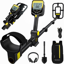 Metal Detector for Adults Professional, Rechargeable Lithium Battery Powered, Ad