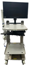 NATUS XLTEK ROLLING WORKSTATION CART !