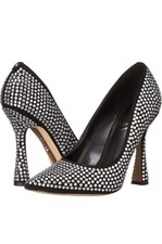 Sam Edelman Antonia Black Glitz Pumps MSRP 150