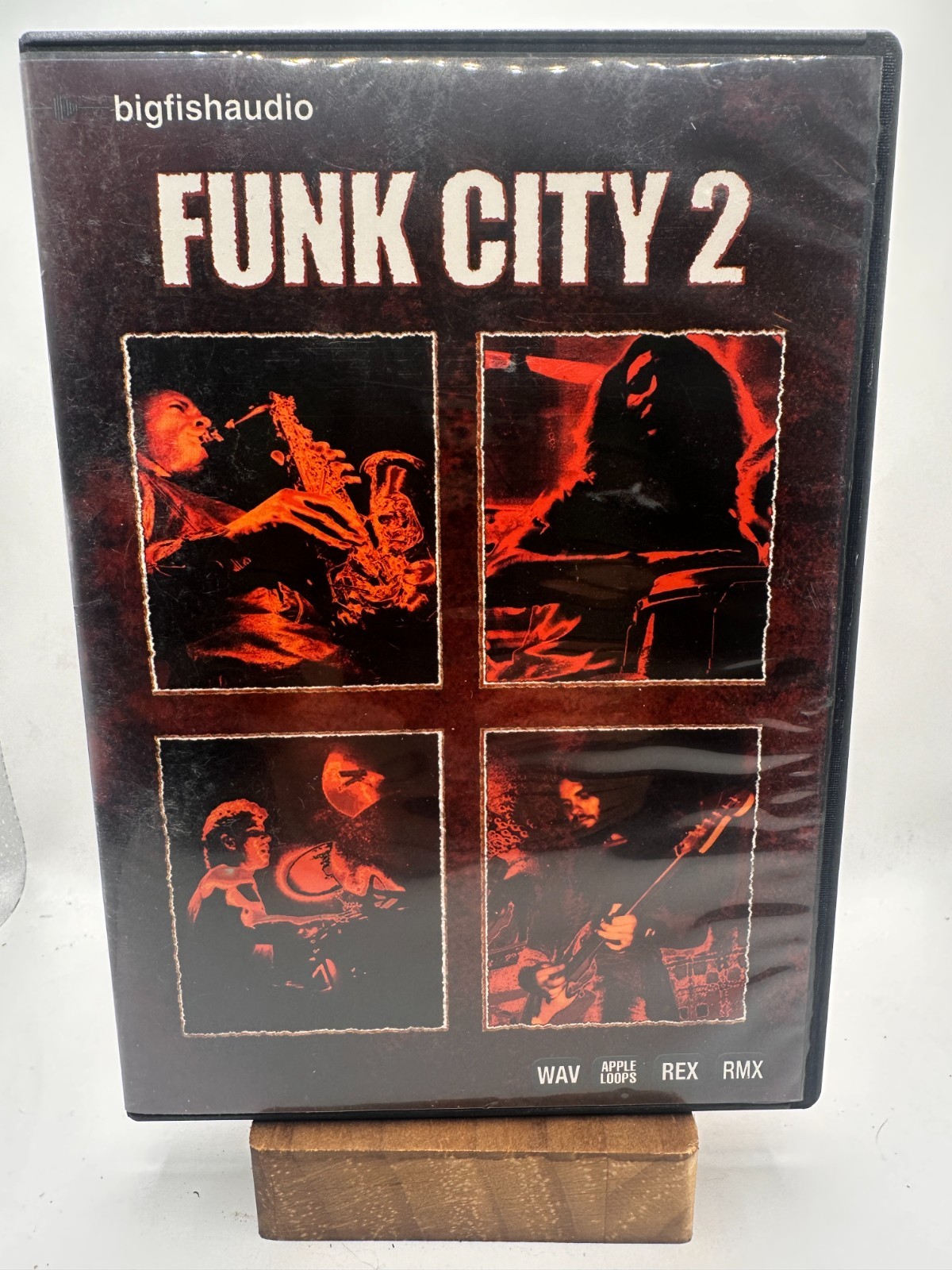 BIG FISH AUDIO - FUNK CITY 2 - SAMPLING DVD APPLE LOOPS REX WAV