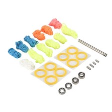 Yoyo Bearing Kit,12 Yoyo Strings,8 Silicone Pads,2 10 Ball Unresponsive8297