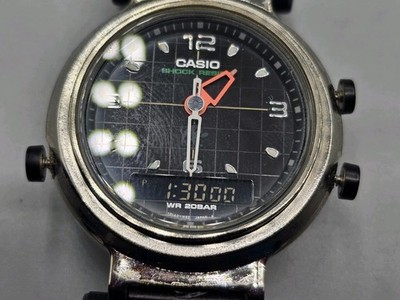 VTG Casio G-Shock AW-599 (AW-500) 380 Watch Analog Digital 1999