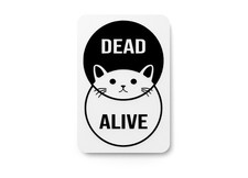Dead Alive  Funny Sign for Home or Office