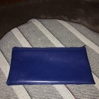 One Norwest Blue Zipper Pouch  Vintage Bank Deposit Bags 10.5” x 5.5 — photo 2