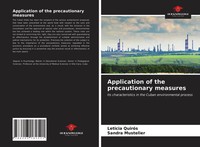Leticia QuiróS (U. A.) | Application Of The Precautionary Measures | Taschenbuch