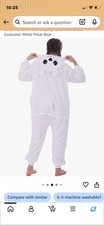 Polar Bear Costume Kids Size 140