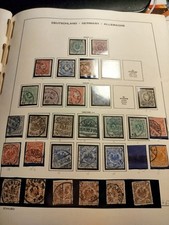 DR Teilsammlung ab Anfang in allen Erhaltungen meist  gest. / auf Schaubek Vordr