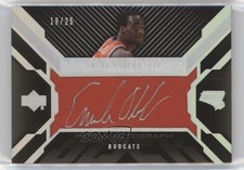 2007-08 Upper Deck UD Black Material 19/25 Emeka Okafor #PMA-EO Patch Auto 7y2