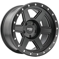 Dirty Life 9315 Compound 17x9 5x5.5 -12mm Matte Black Wheel Rim 17 Inch