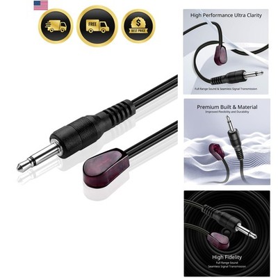 TNP IR Extender Emitter Cable 10 ft - Single Head 3.5mm Jack Infrared Wire fo...